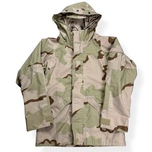 VTG Military Jacket Mens S Parka Cold Weather Desert Camouflage 8415 01 470 1944